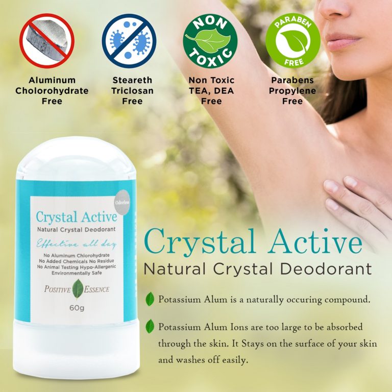 Thai Crystal Deodorant 60g (2 Pack) Positive Essence